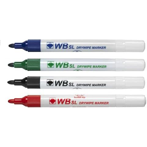 Dry Wipe Markers White Board Markers Marker Pens Non Toxic Fine Bullet - Foto 2